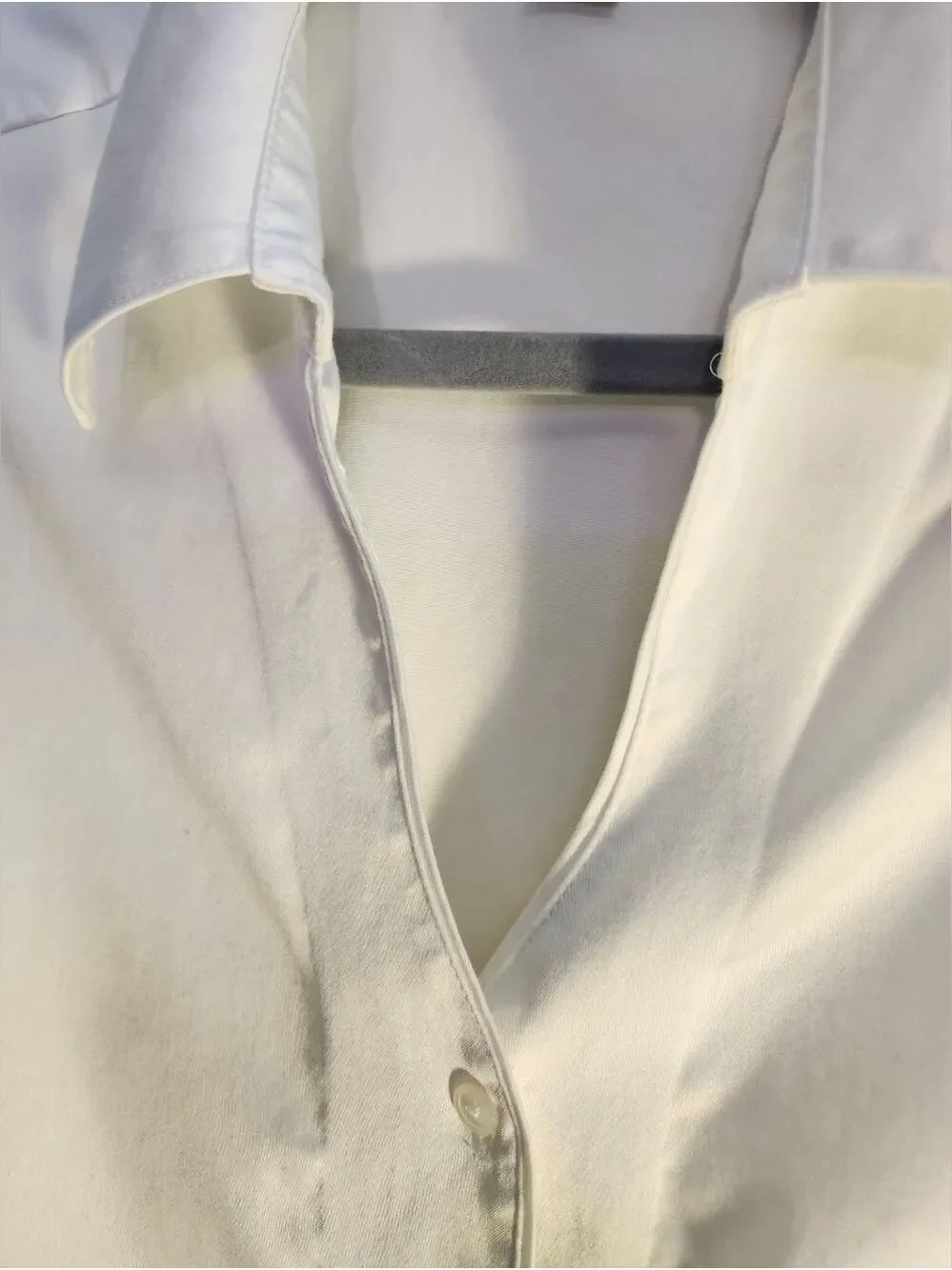 Coldwater Creek White No Iron Dress Shirt